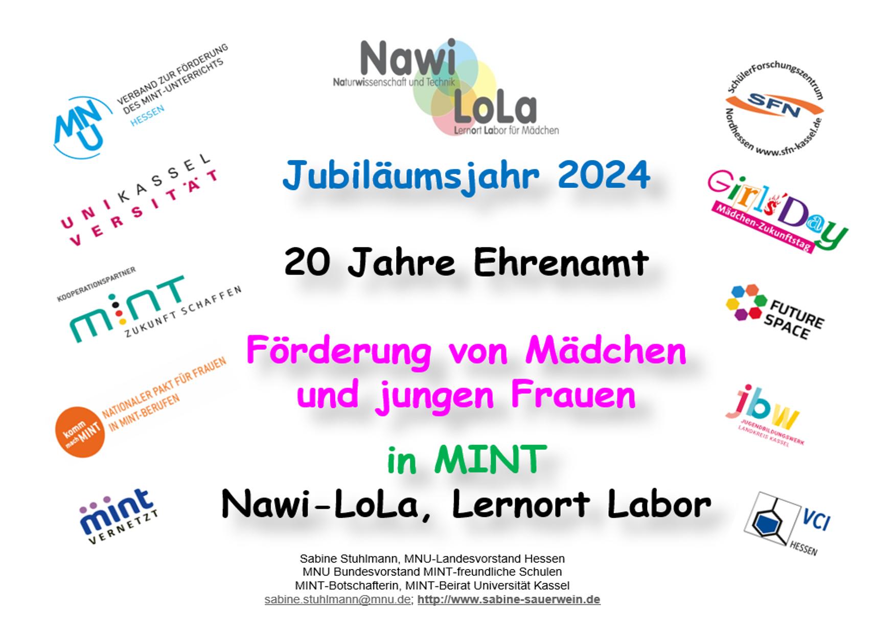 2024 Sabine Stuhlmann Nawi LoLa 20 Jahre Ehrenamt